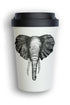 heybico nachhaltiger Mehrwegbecher Coffee to go Becher Kaffeebecher hannibelle elefant